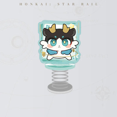 Honkai: Star Rail Pom-Pom Gallery Toasty Dragon Chimera Acrylic Shaker