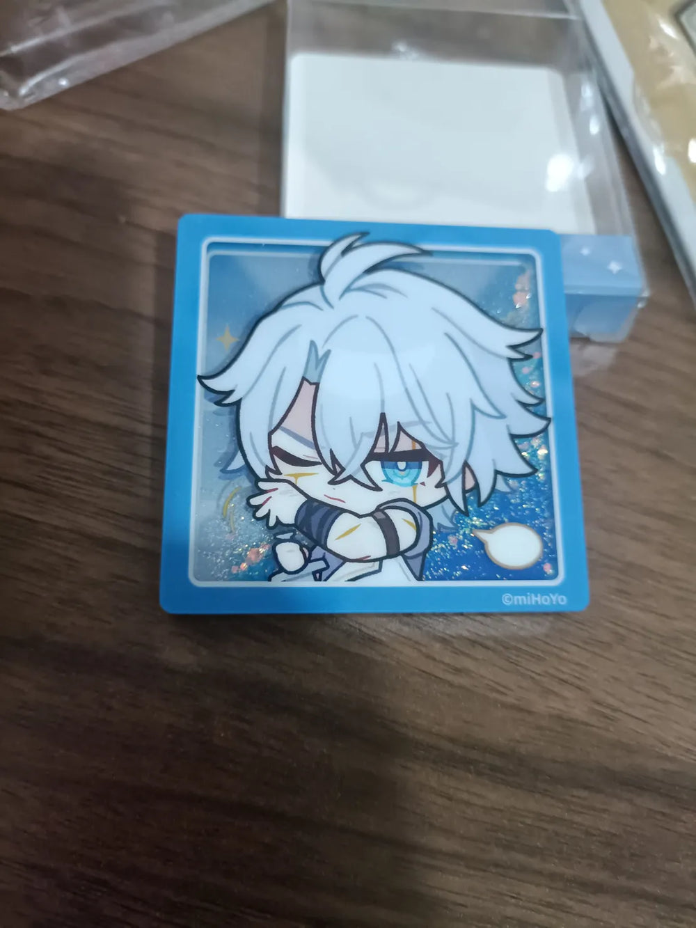 Honkai: Star Rail Pom-Pom Gallery Series Flowing Sand Acrylic Fridge Magnets