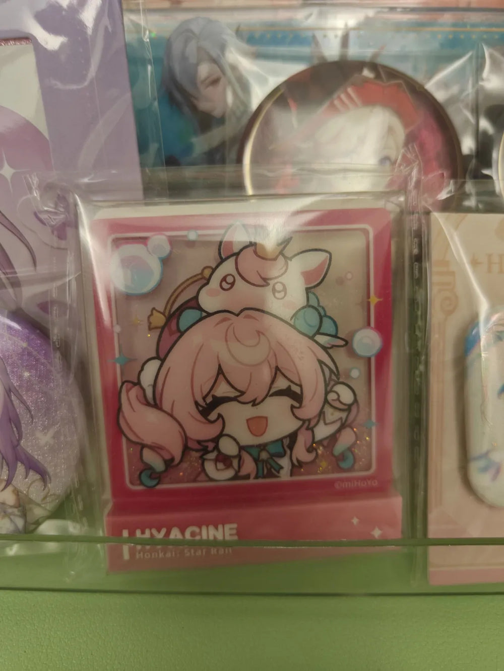 Honkai: Star Rail Pom-Pom Gallery Series Flowing Sand Acrylic Fridge Magnets