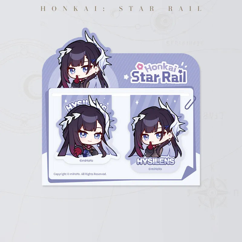 Honkai: Star Rail Pom-Pom Gallery Magnetic Bookmarks featuring Hysilens