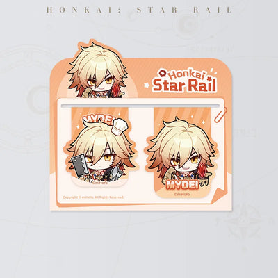 Honkai: Star Rail Pom-Pom Gallery Magnetic Bookmarks featuring Mydei