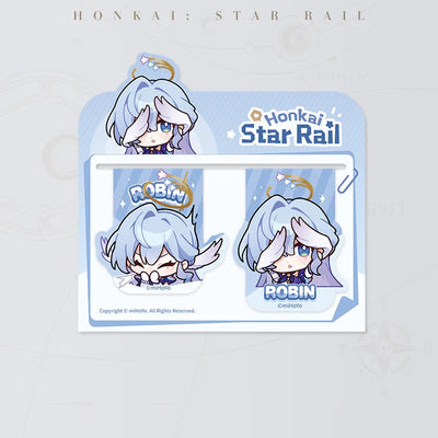 Honkai: Star Rail Pom-Pom Gallery Magnetic Bookmarks featuring Robin