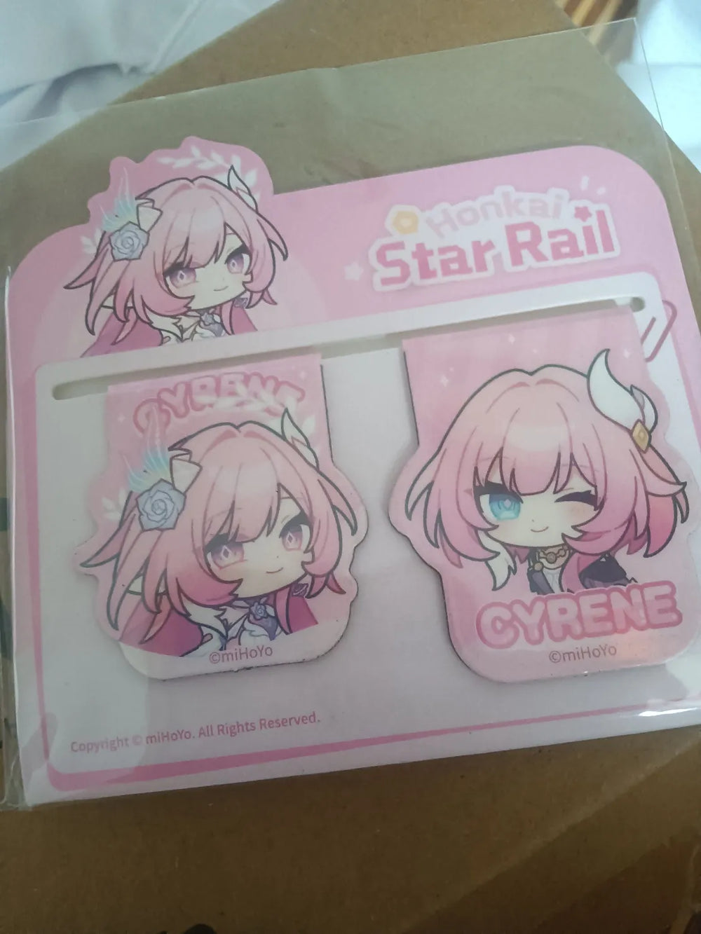 Honkai: Star Rail Pom-Pom Gallery Series Magnetic Bookmark Set