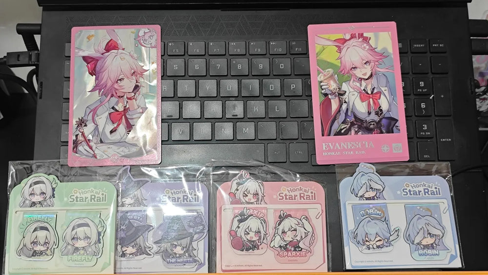 Honkai: Star Rail Pom-Pom Gallery Series Magnetic Bookmark Set