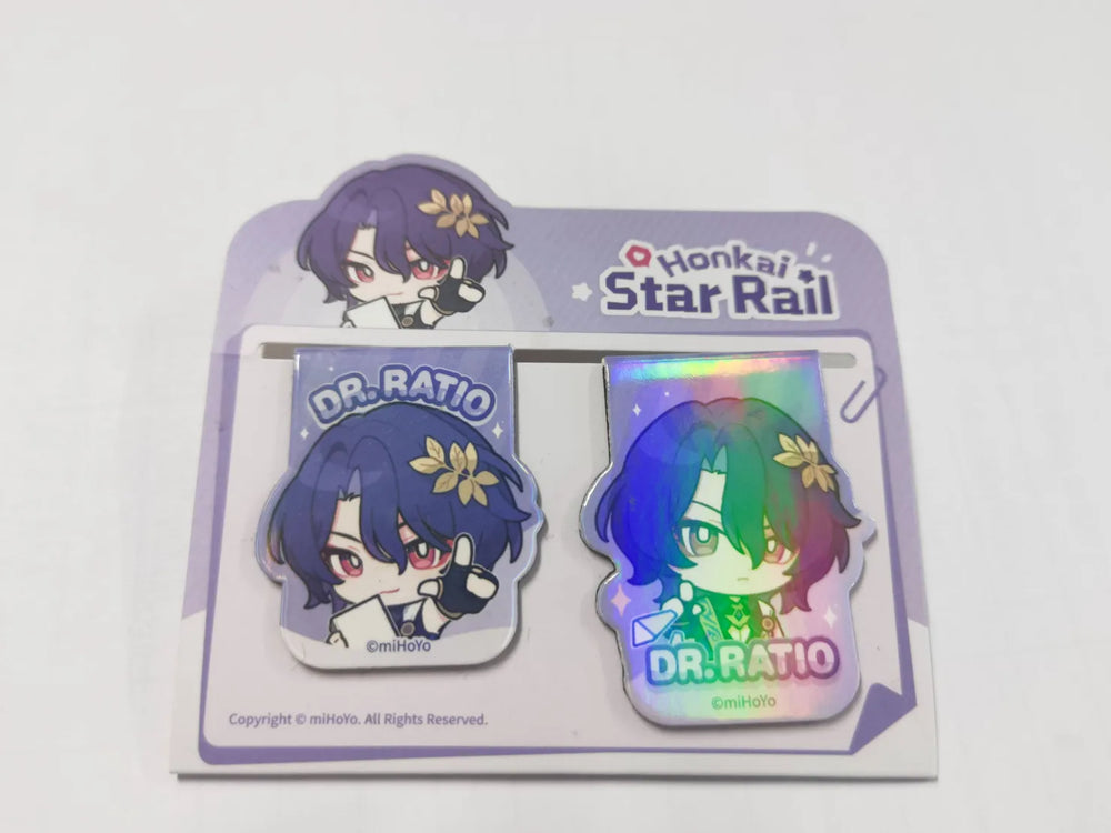 Honkai: Star Rail Pom-Pom Gallery Series Magnetic Bookmark Set