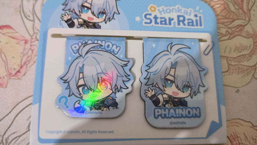 Honkai: Star Rail Pom-Pom Gallery Series Magnetic Bookmark Set