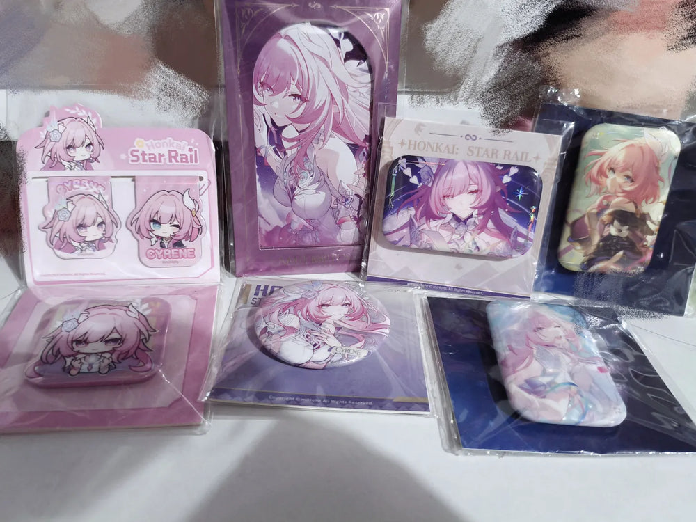 Honkai: Star Rail Pom-Pom Gallery Series Magnetic Bookmark Set