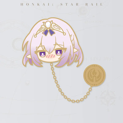 Honkai: Star Rail Pom-Pom Gallery Castorice metal badge