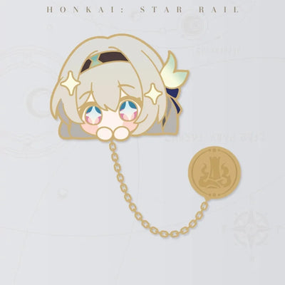Honkai: Star Rail Pom-Pom Gallery Firefly metal badge