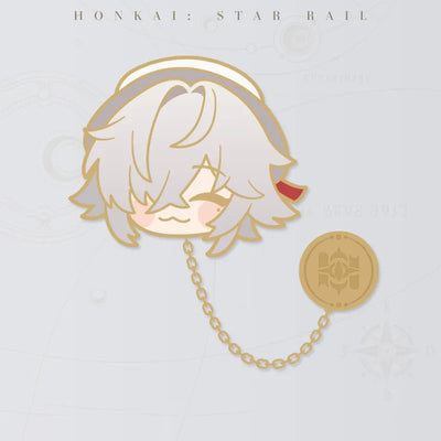 Honkai: Star Rail Pom-Pom Gallery Jing Yuan metal badge