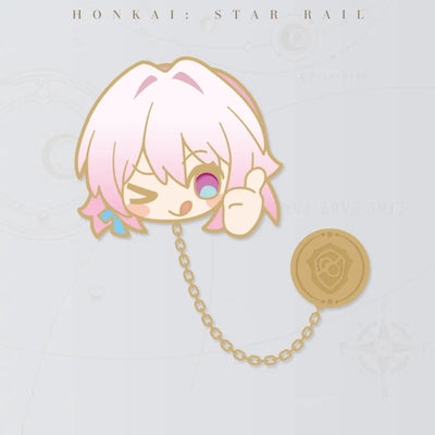 Honkai: Star Rail Pom-Pom Gallery March 7th metal badge