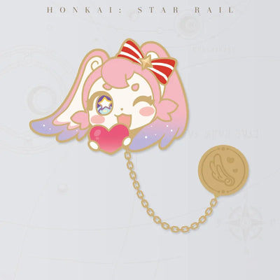 Honkai: Star Rail Pom-Pom Gallery Mem metal badge
