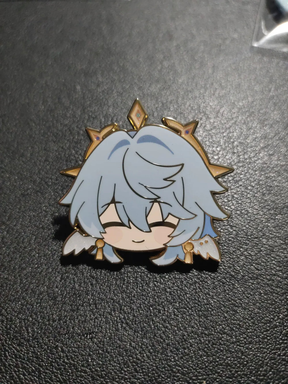 Honkai: Star Rail Pom-Pom Gallery Series Metal Badges