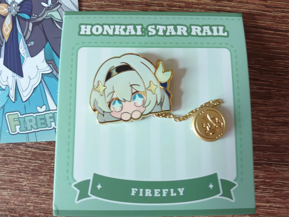 Honkai: Star Rail Pom-Pom Gallery Series Metal Badges
