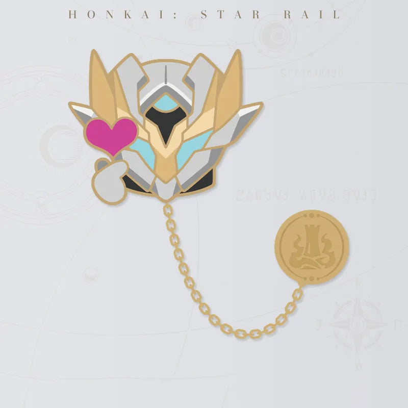 Honkai: Star Rail Pom-Pom Gallery Sam metal badge