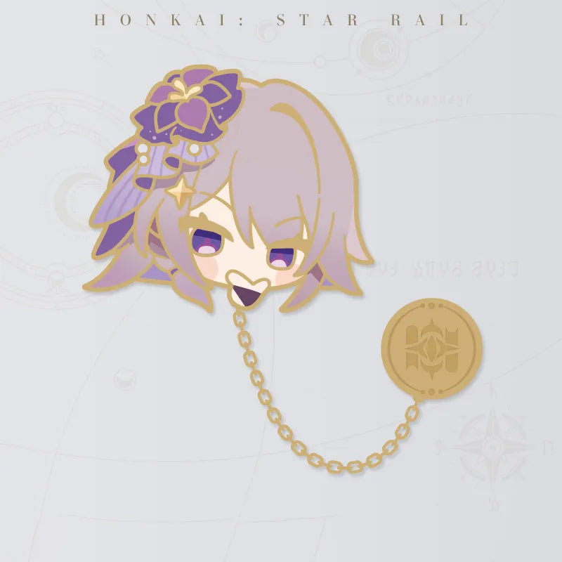 Honkai: Star Rail Pom-Pom Gallery The Herta metal badge