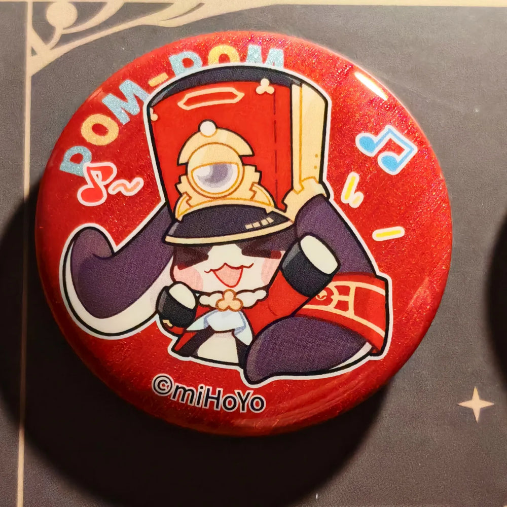 Honkai: Star Rail Pom-Pom Gallery Series Mini Tinplate Badge Set