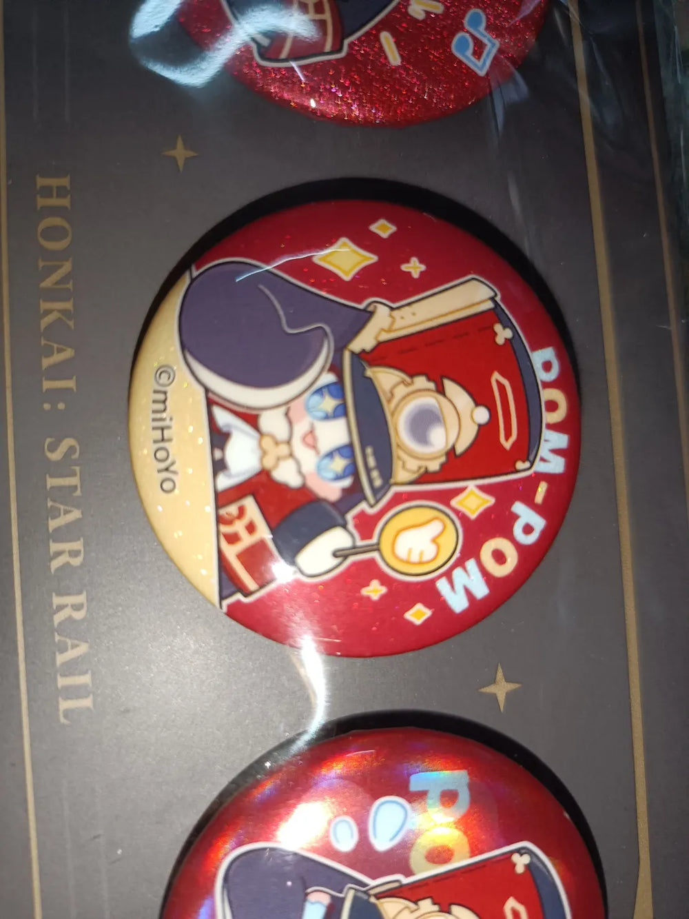 Honkai: Star Rail Pom-Pom Gallery Series Mini Tinplate Badge Set