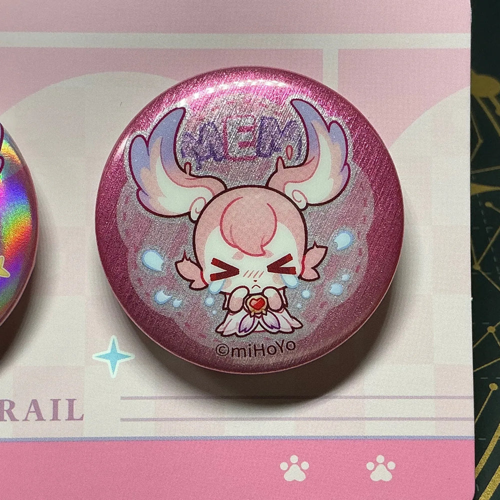 Honkai: Star Rail Pom-Pom Gallery Series Mini Tinplate Badge Set
