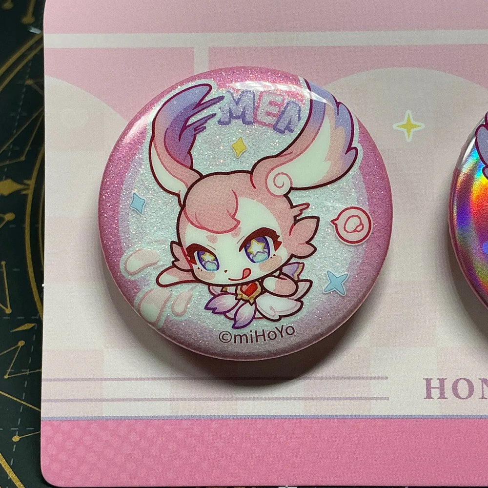 Honkai: Star Rail Pom-Pom Gallery Series Mini Tinplate Badge Set