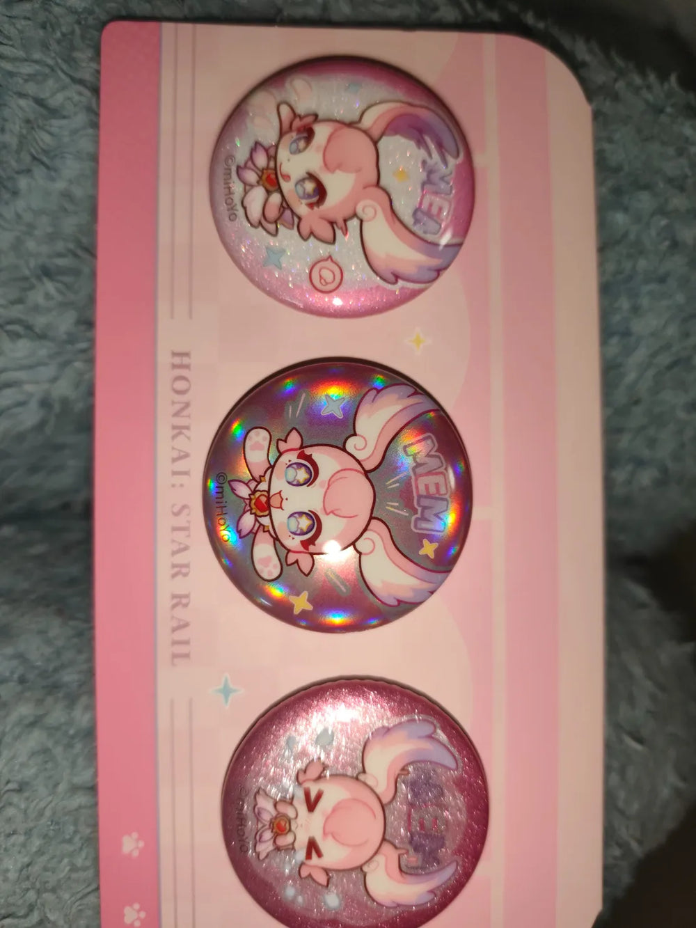 Honkai: Star Rail Pom-Pom Gallery Series Mini Tinplate Badge Set