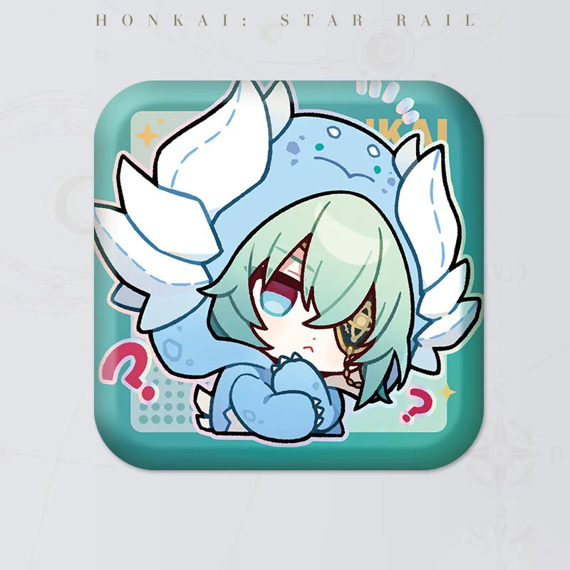 Honkai: Star Rail Pom-Pom Gallery Anaxa square badge
