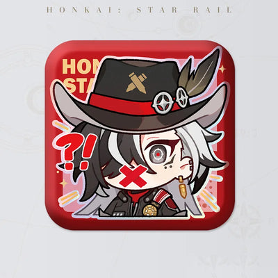 Honkai: Star Rail Pom-Pom Gallery Boothill A ver. square badge