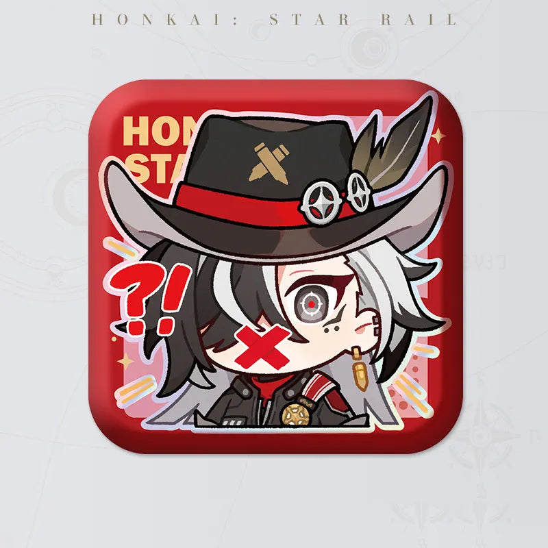 Honkai: Star Rail Pom-Pom Gallery Boothill A ver. square badge