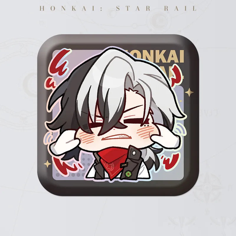 Honkai: Star Rail Pom-Pom Gallery Boothill B ver. square badge