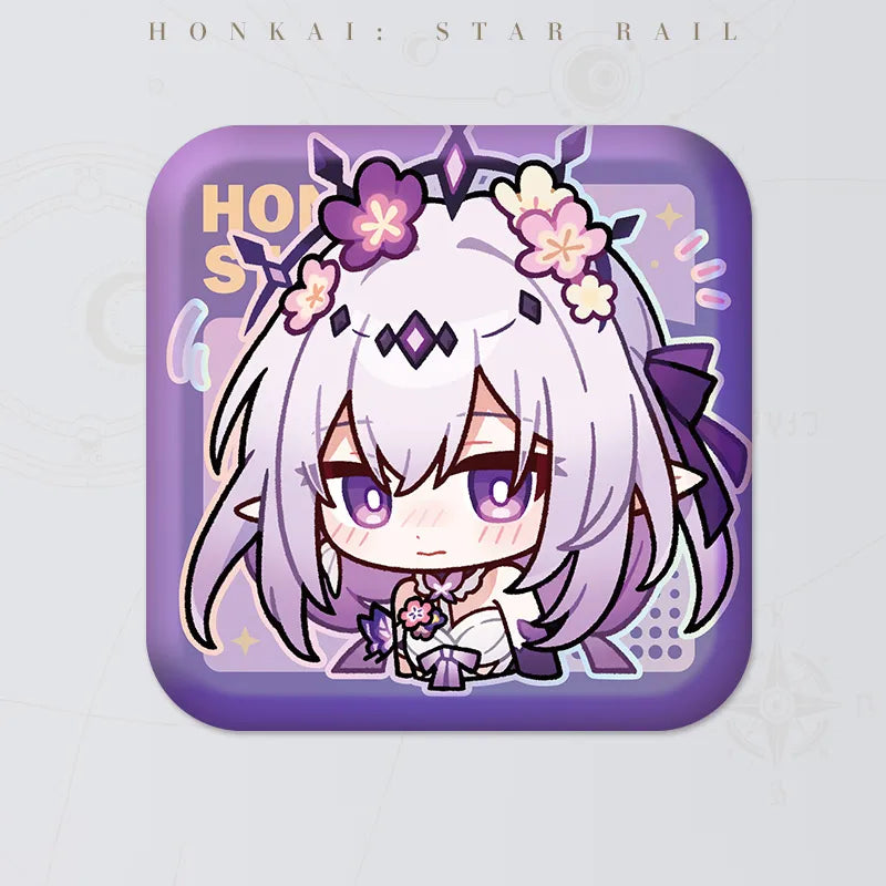 Honkai: Star Rail Pom-Pom Gallery Castorice square badge