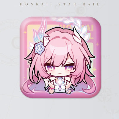 Honkai: Star Rail Pom-Pom Gallery Cyrene square badge