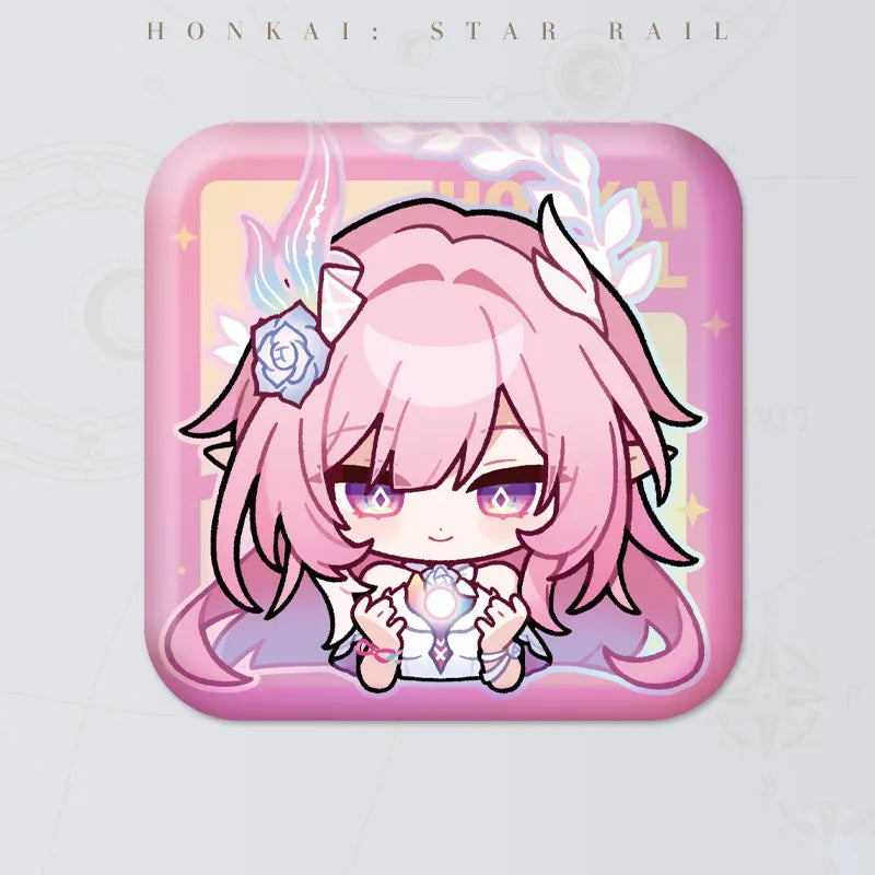 Honkai: Star Rail Pom-Pom Gallery Cyrene square badge