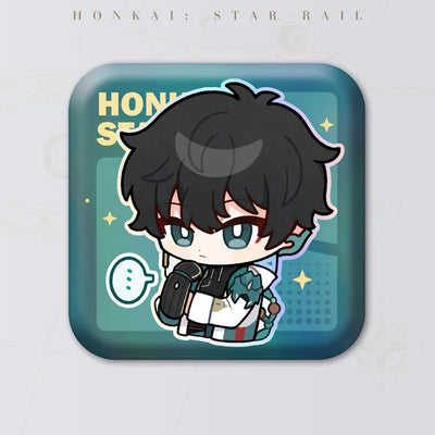 Honkai: Star Rail Pom-Pom Gallery Dan Heng A ver. square badge