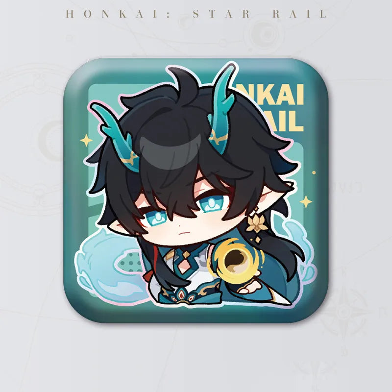 Honkai: Star Rail Pom-Pom Gallery Dan Heng • Imbibitor Lunae square badge