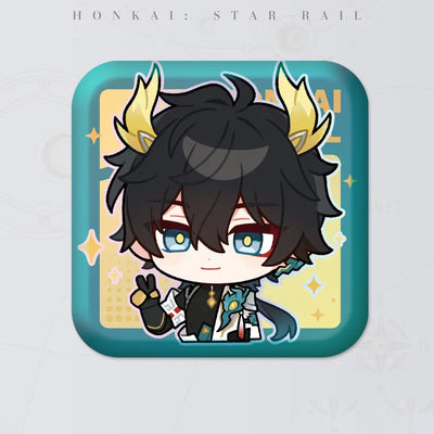 Honkai: Star Rail Pom-Pom Gallery Dan Heng • Permansor Terrae square badge