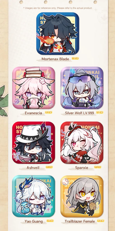 Honkai: Star Rail Pom-Pom Gallery Square Badges detail 2