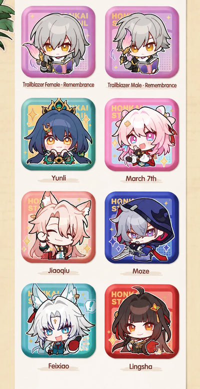 Honkai: Star Rail Pom-Pom Gallery Square Badges detail 7