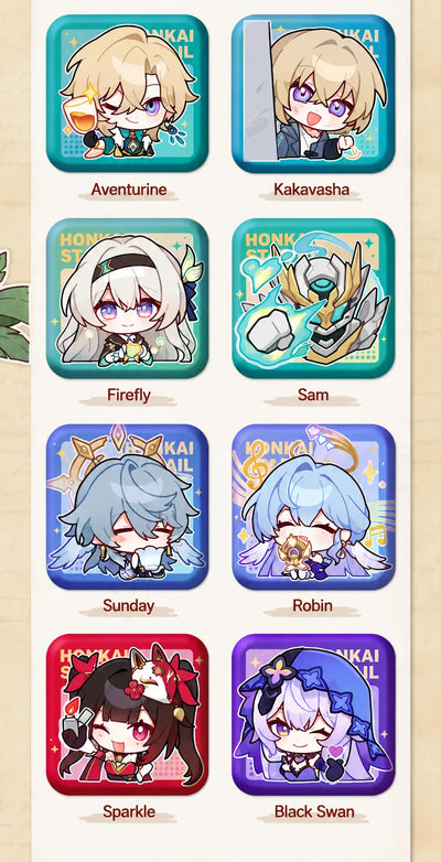 Honkai: Star Rail Pom-Pom Gallery Square Badges detail 9