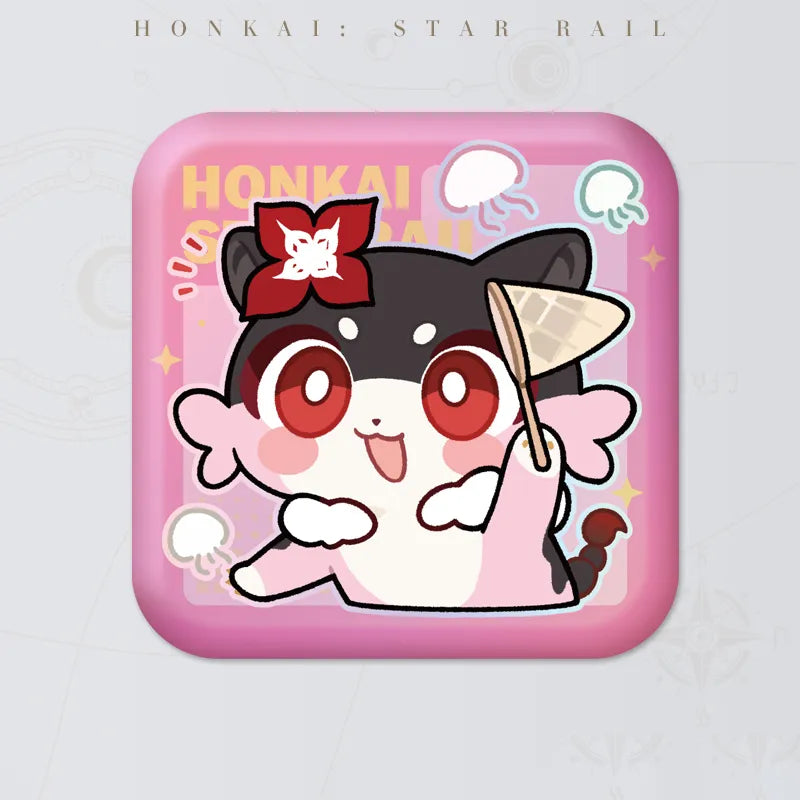 Honkai: Star Rail Pom-Pom Gallery Gummy Roll square badge
