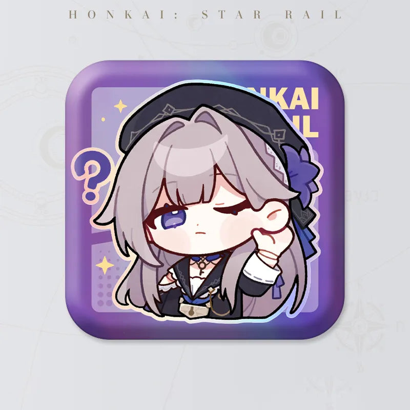 Honkai: Star Rail Pom-Pom Gallery Herta square badge