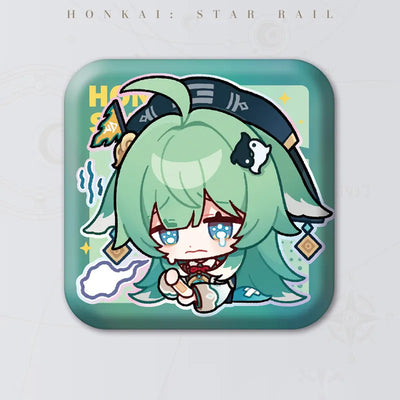 Honkai: Star Rail Pom-Pom Gallery Huohuo square badge