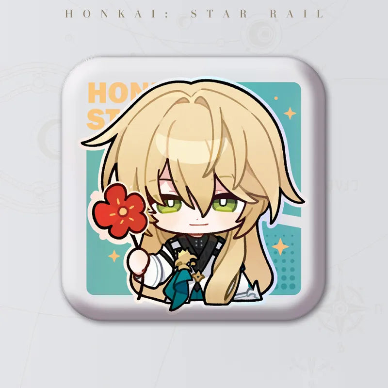 Honkai: Star Rail Pom-Pom Gallery Luocha square badge