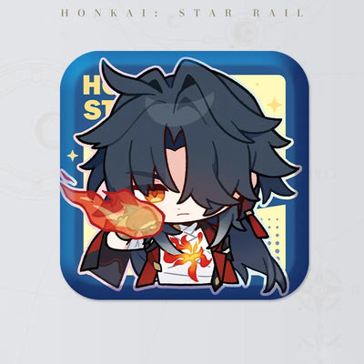 Honkai: Star Rail Pom-Pom Gallery Mortenax Blade square badge