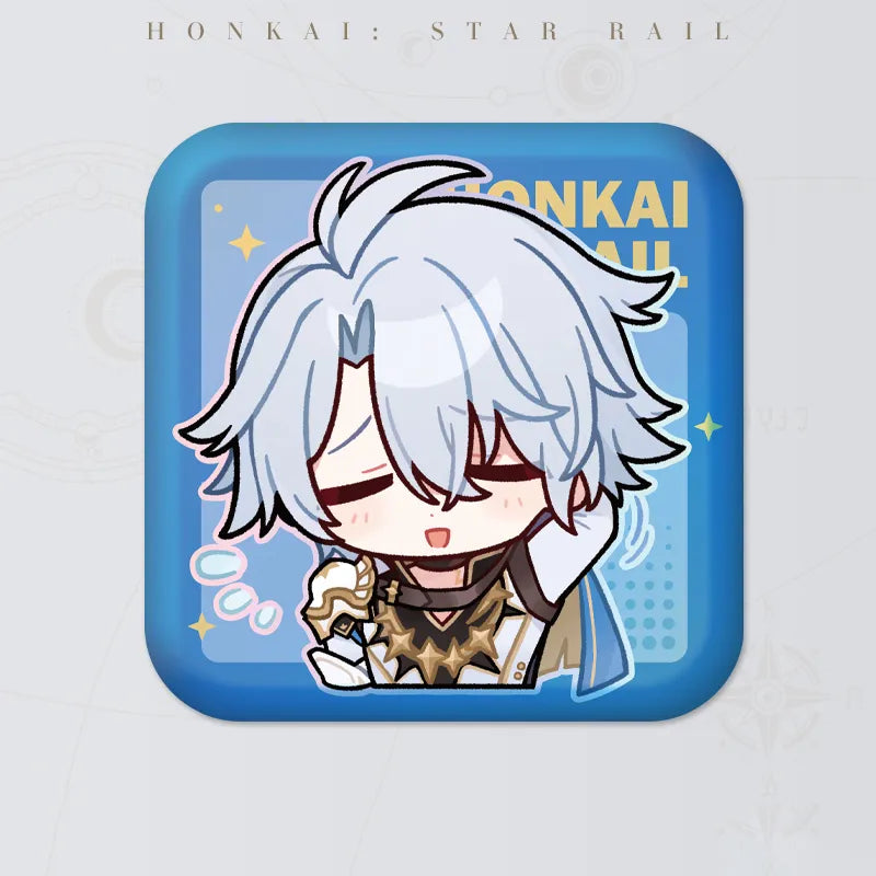 Honkai: Star Rail Pom-Pom Gallery Phainon Hehe ver. square badge