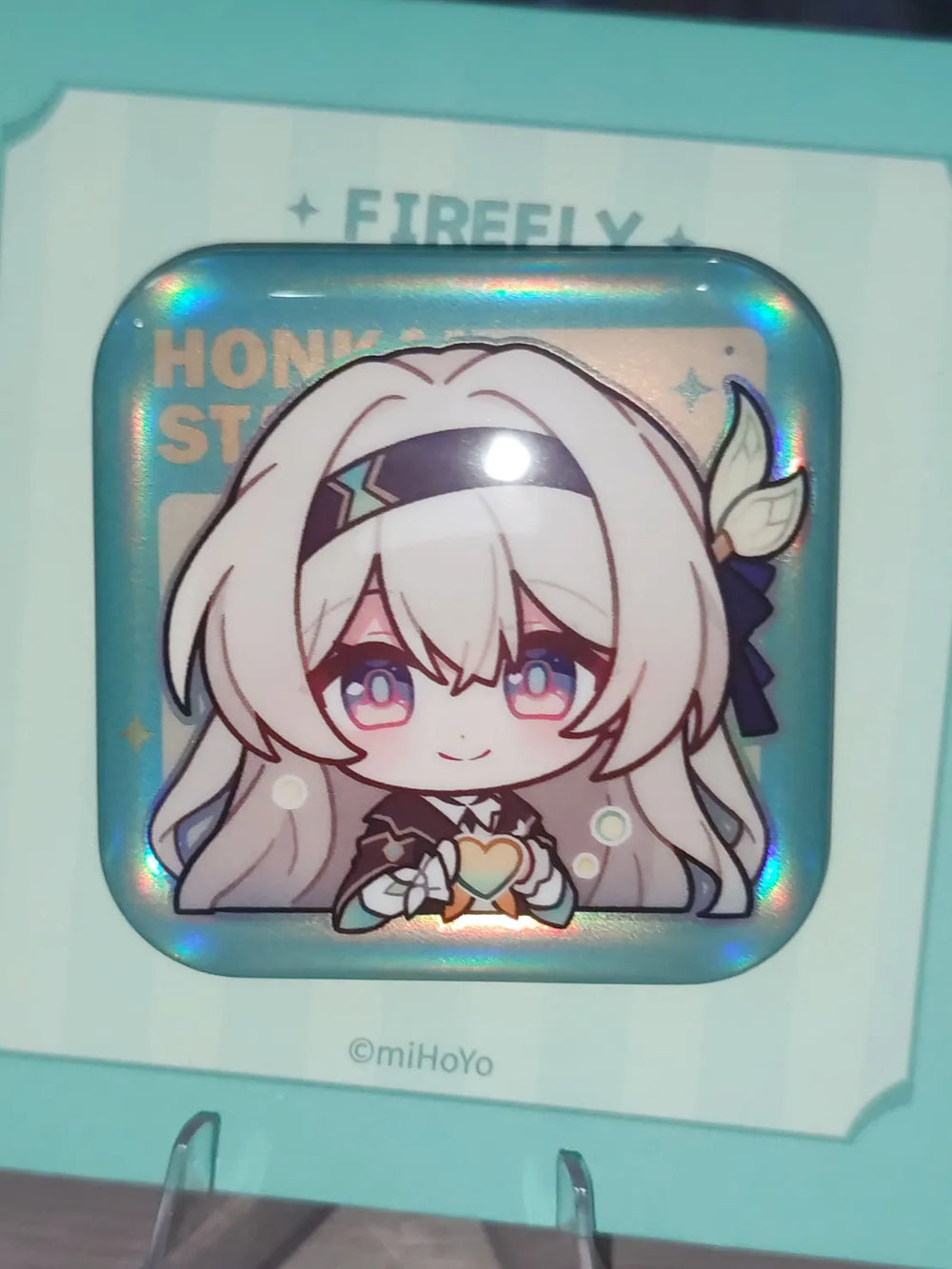 Honkai: Star Rail Pom-Pom Gallery Series Insignias Cuadradas