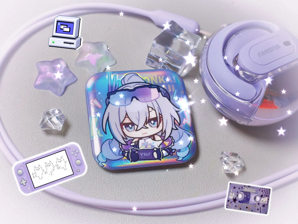 Honkai: Star Rail Pom-Pom Gallery Series Insignias Cuadradas