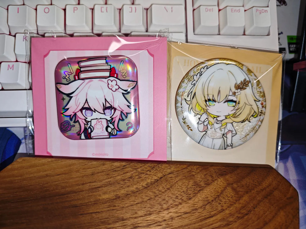 Honkai: Star Rail Pom-Pom Gallery Series Insignias Cuadradas