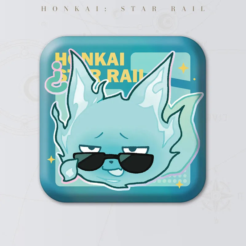 Honkai: Star Rail Pom-Pom Gallery Tail square badge