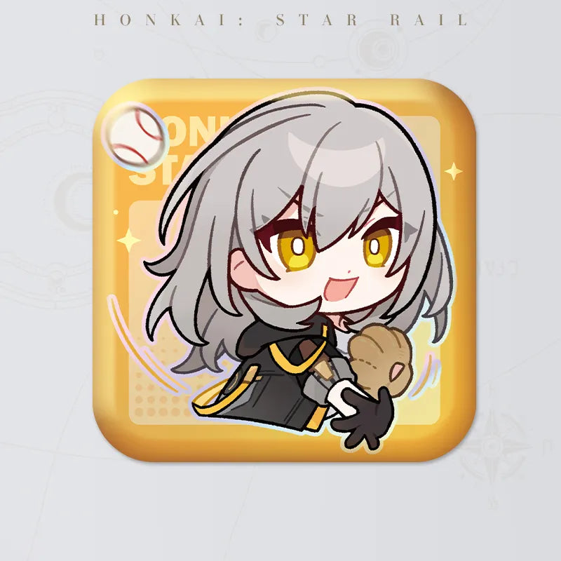 Honkai: Star Rail Pom-Pom Gallery Trailblazer Female · Elation square badge