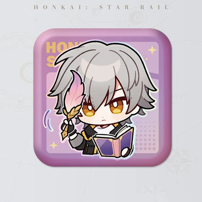 Honkai: Star Rail Pom-Pom Gallery Trailblazer Male · Remembrance square badge